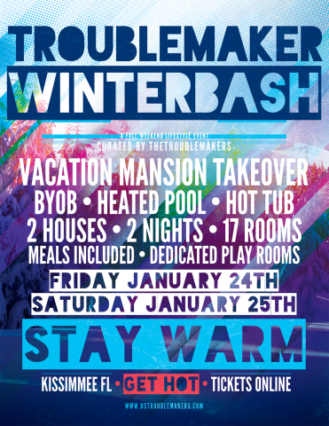 TroubleMaker WinterBash Flyer